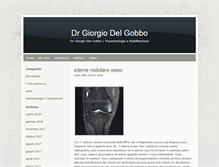 Tablet Screenshot of giorgiodelgobbo.it